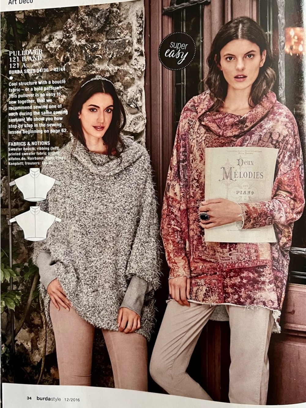 Burda Style Pattern Fashion Magazine - Picture 6 of 6